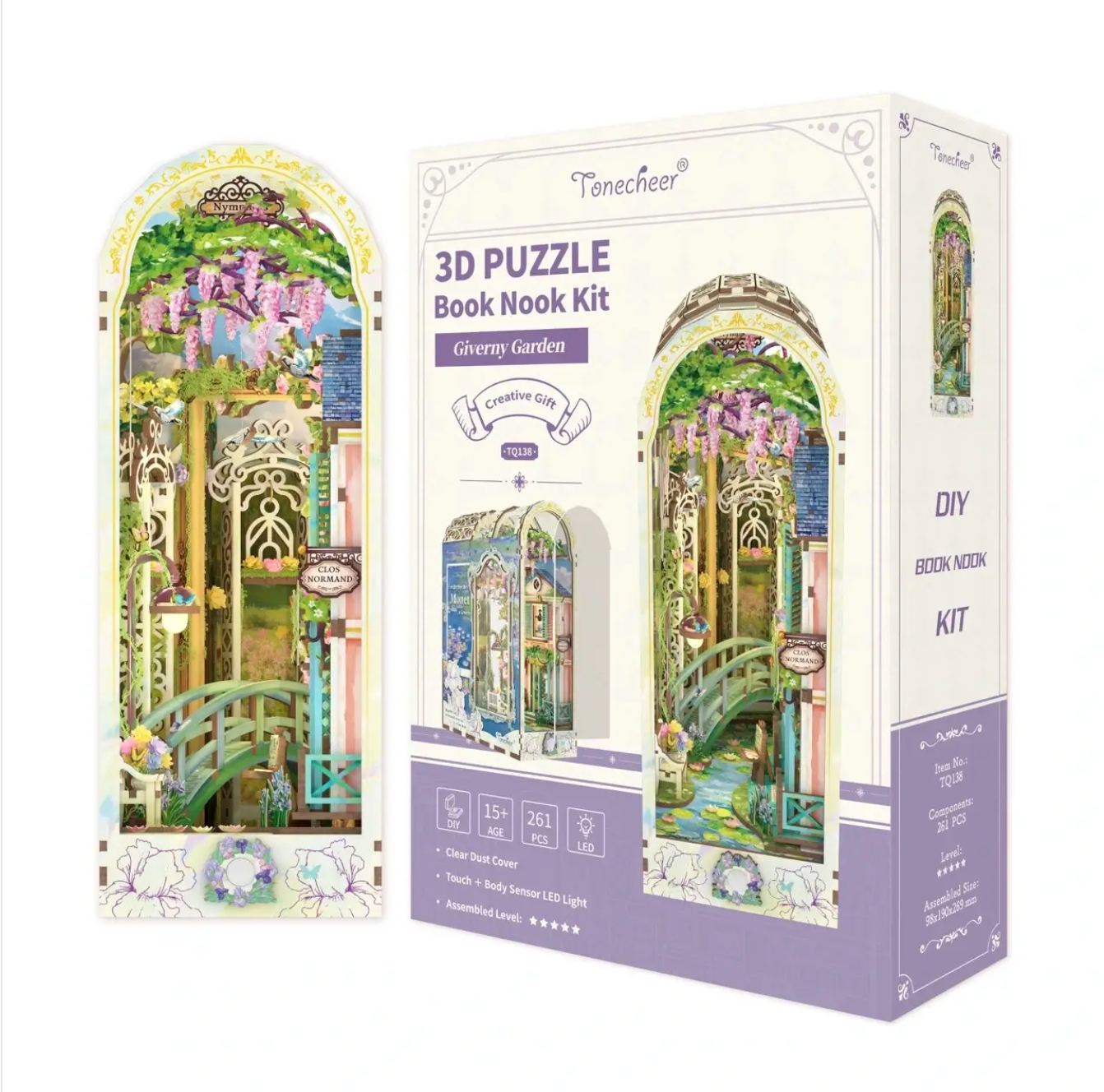 Giverny Garden Book Nook Kit