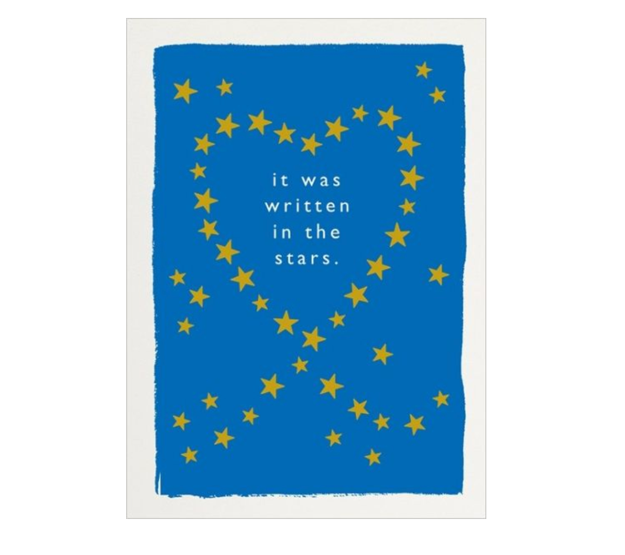Written In The Stars - Greeting Card