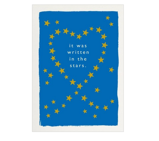 Written In The Stars - Greeting Card