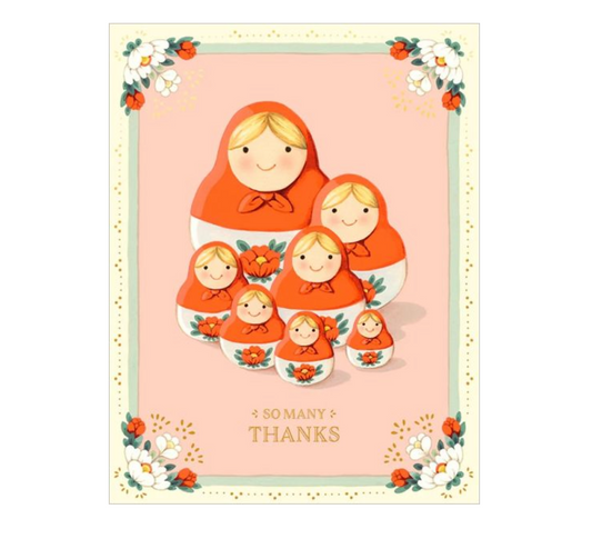 So Many Thanks - Greeting Card