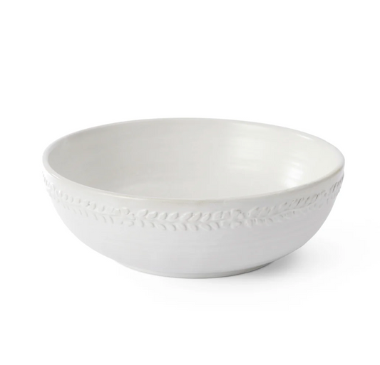 Provence Serving Bowl - White
