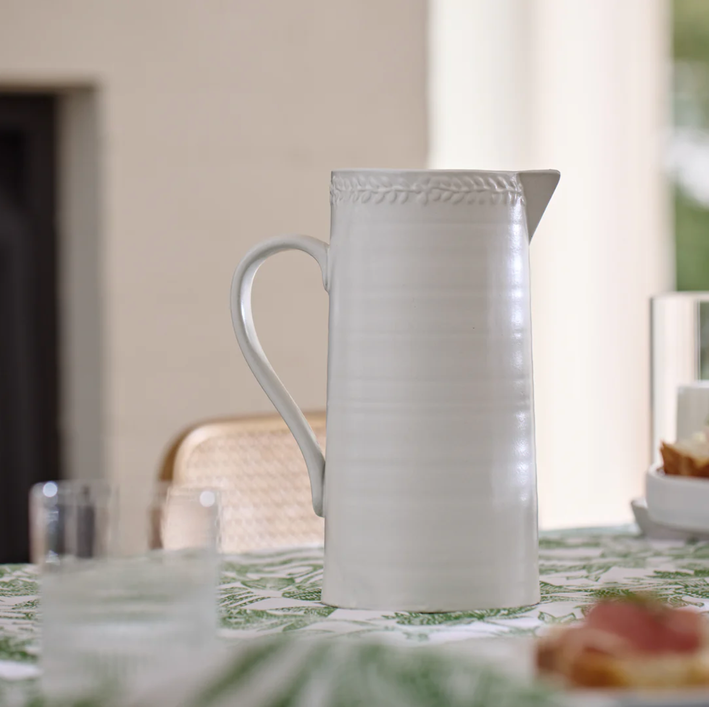 Provence Jug - White