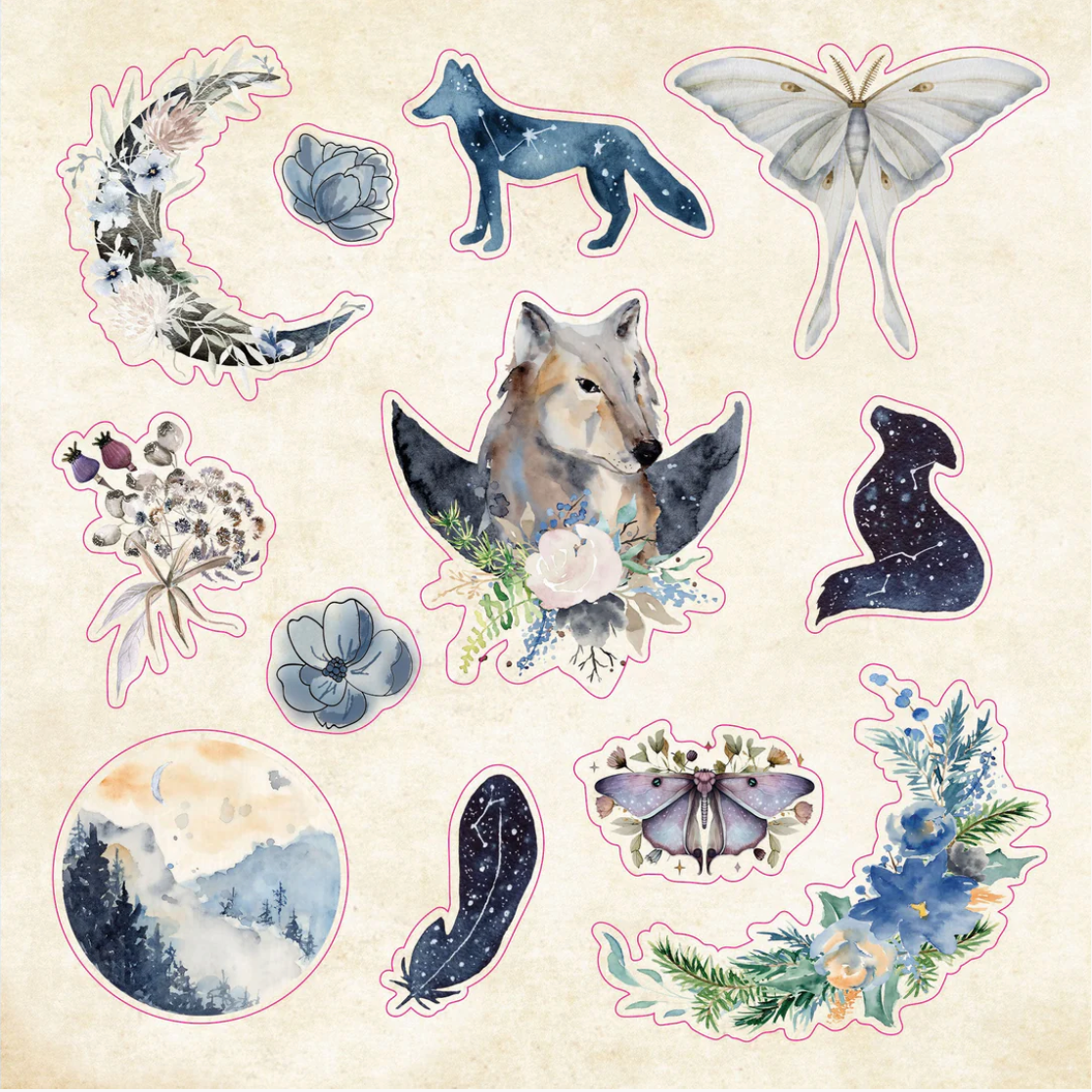 Celestial Wonders Sticker Book