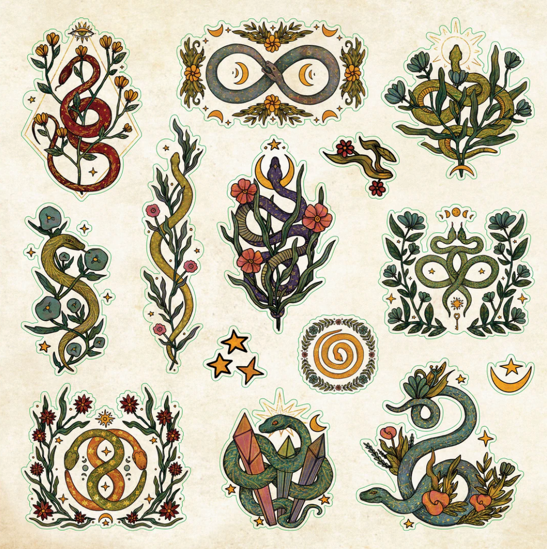 Enchanted Forest Sticker Book
