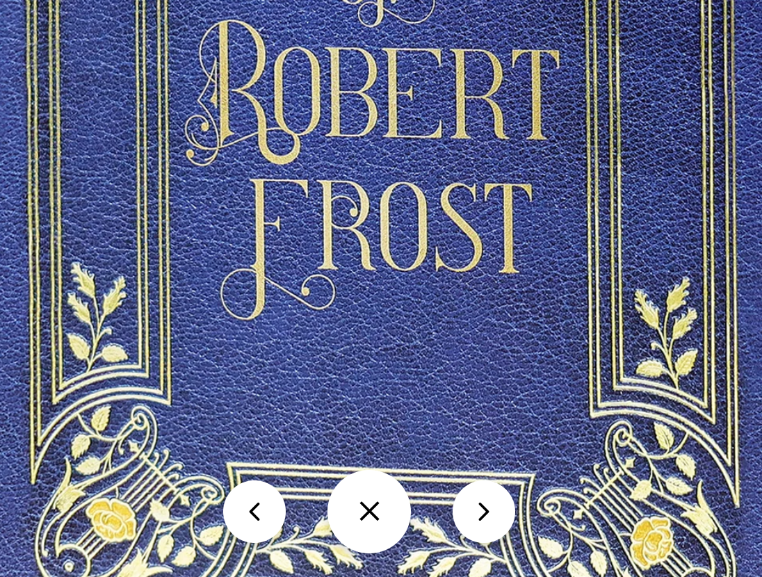 A collection Of Poems By Robert Frost