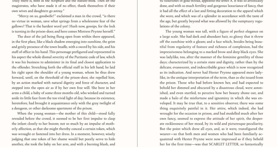 The Scarlet Letter By Nathaniel Hawthorne
