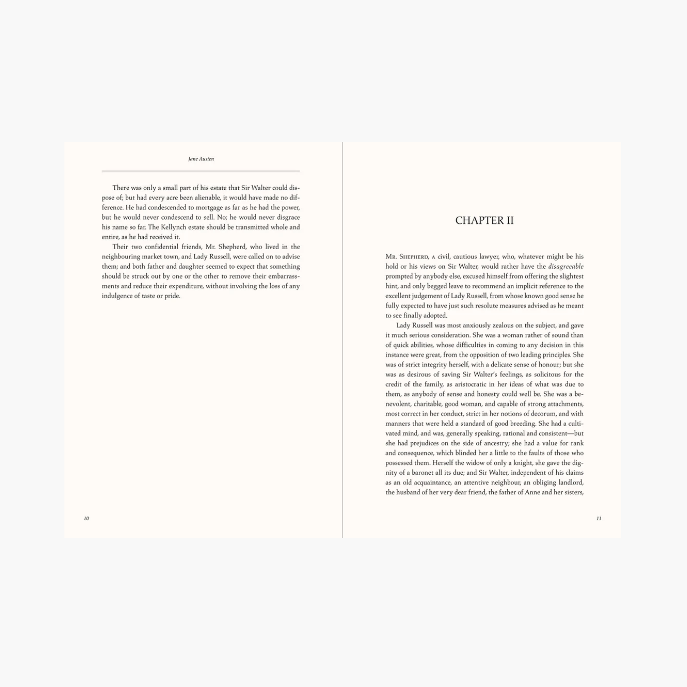 Persuasion By Jane Austen