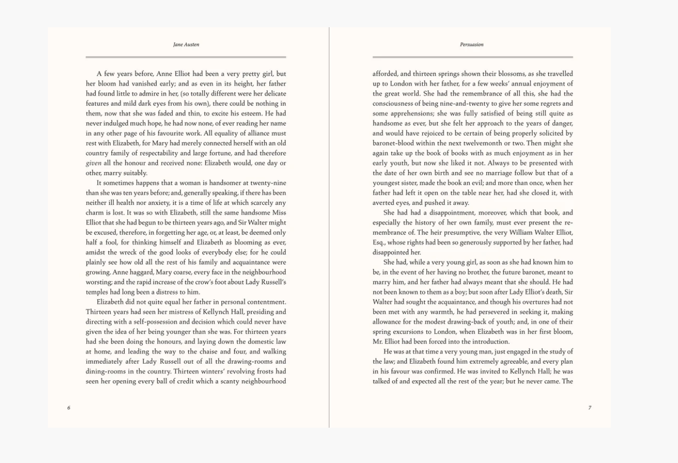 Persuasion By Jane Austen