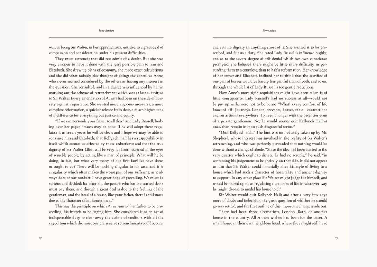 Persuasion By Jane Austen
