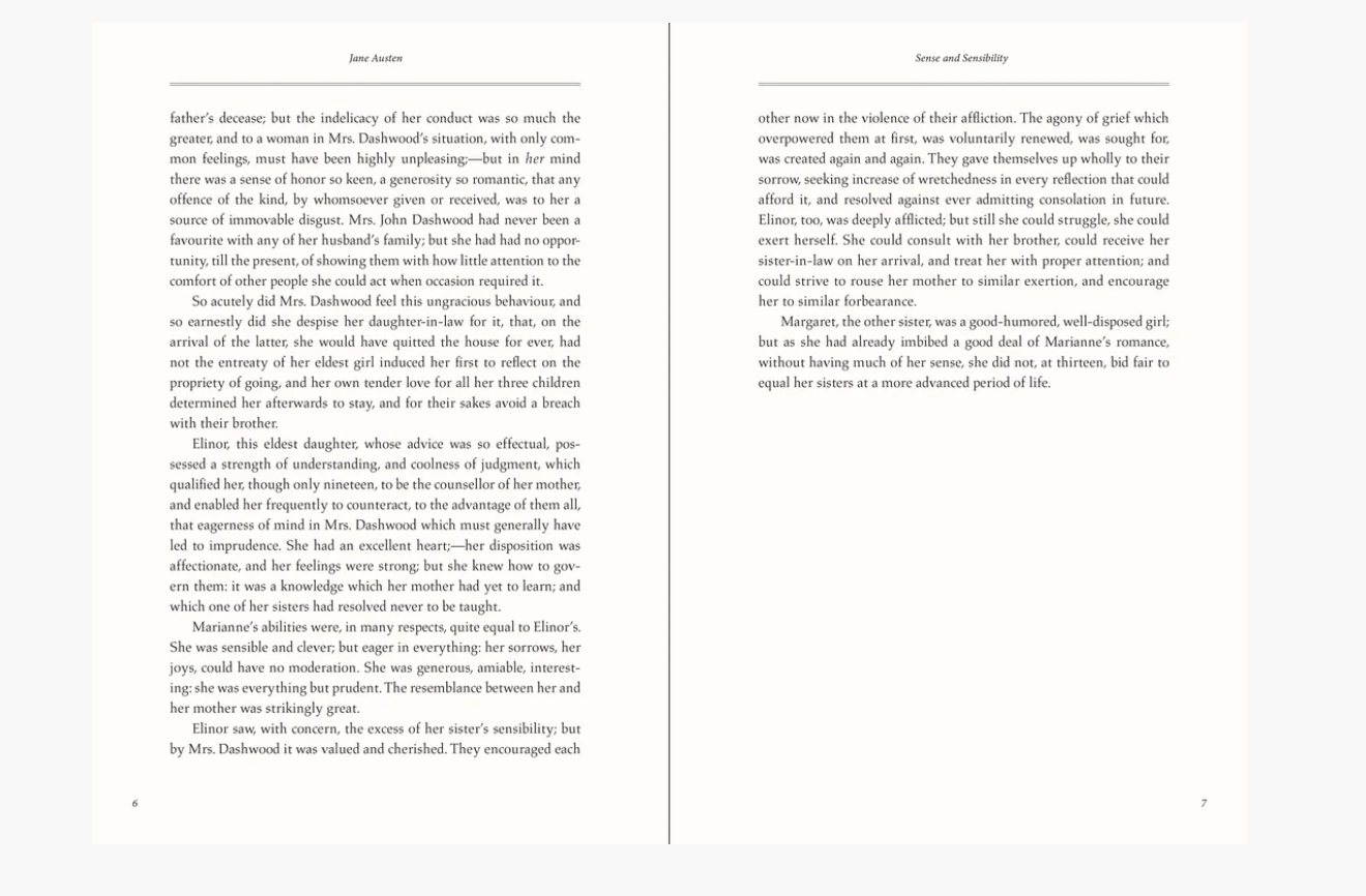 Sense And Sensibility By Jane Austen