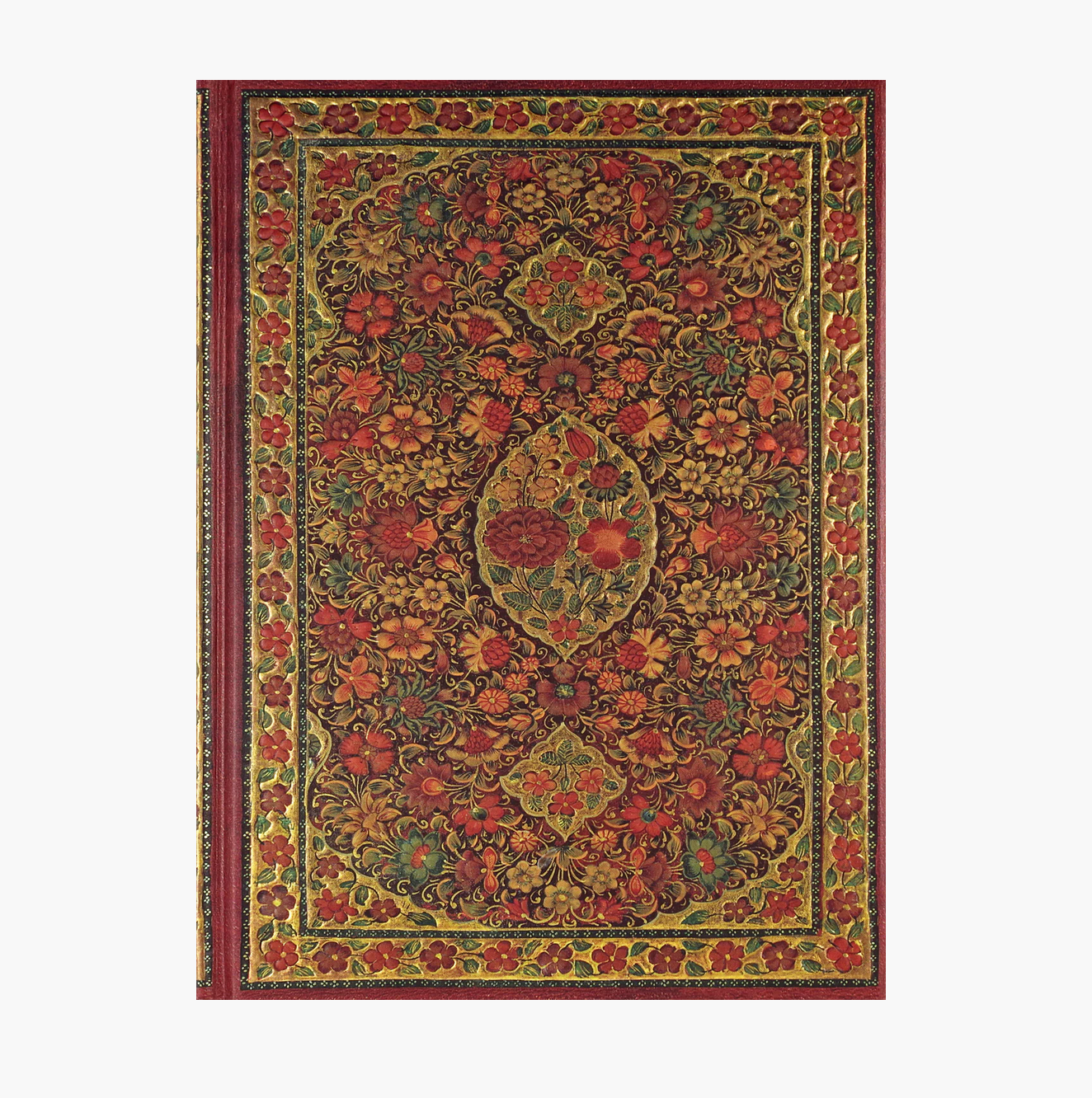 Gilded Floral Journal