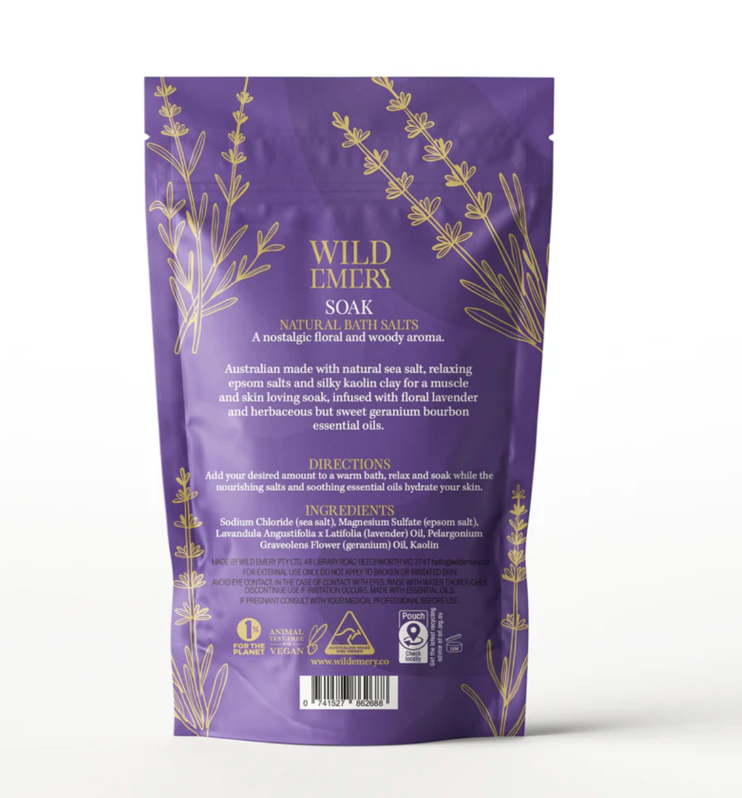 Soak Natural Bath Salts