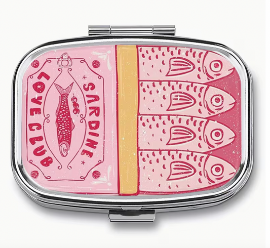 Sardines Pill Box Pink