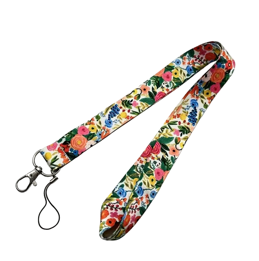 Floral Lanyard