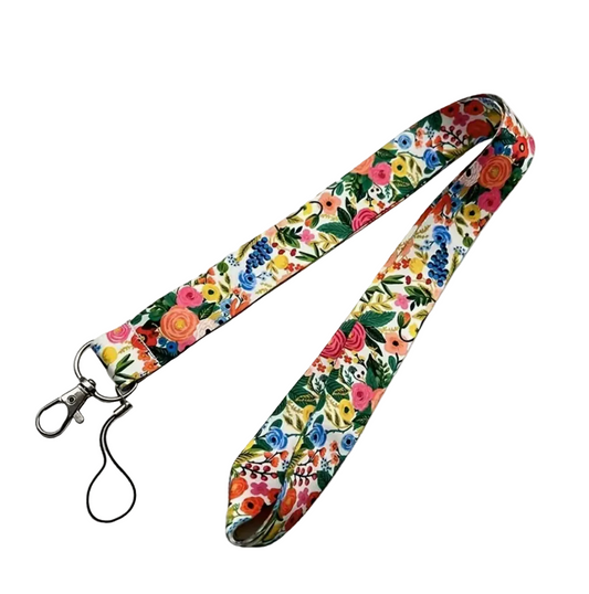 Floral Lanyard