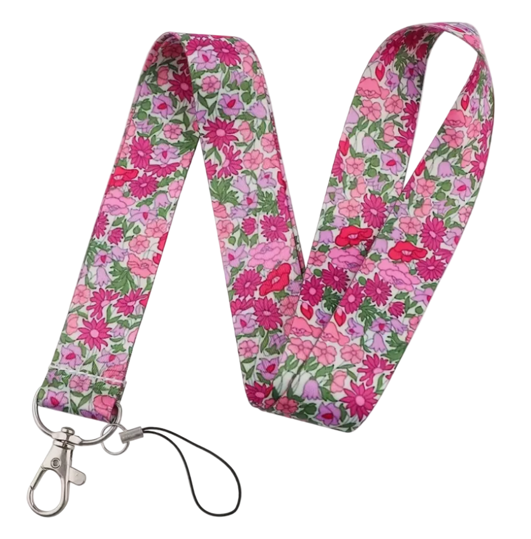 Floral Lanyard