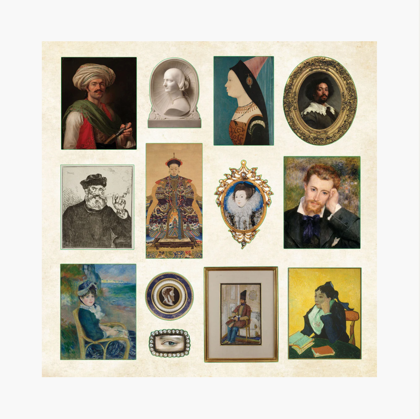 Museum Treasures Sticker Book