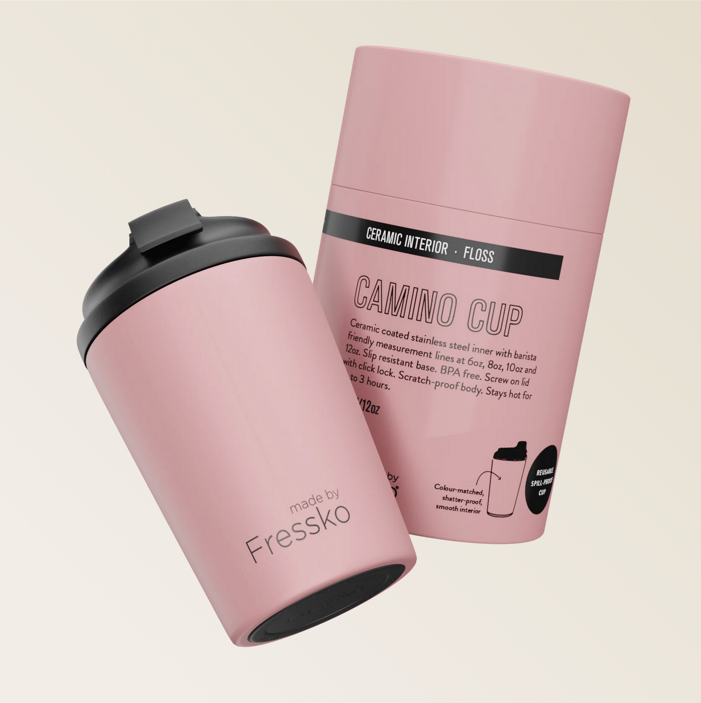 Ceramic Camino 12oz Floss