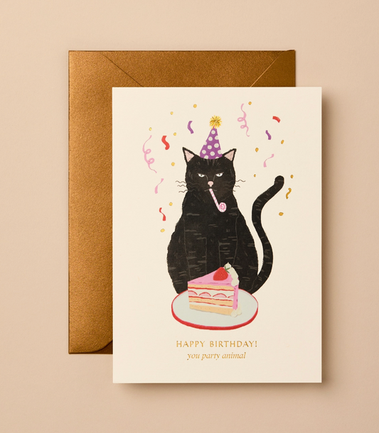 Part Animal Blank Card