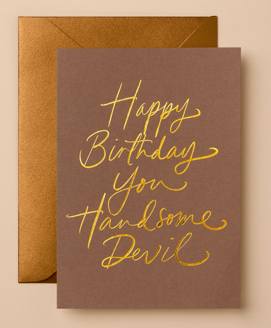 Handsome Devil Birthday