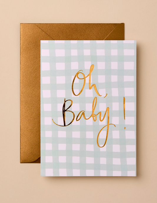 Oh Boy! Blank Card