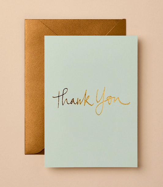 Thank You Blank Card