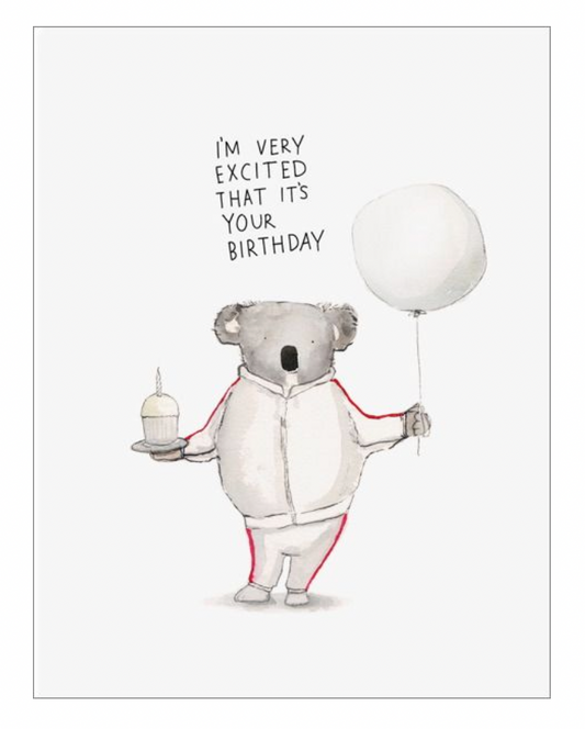 Koala Excitement