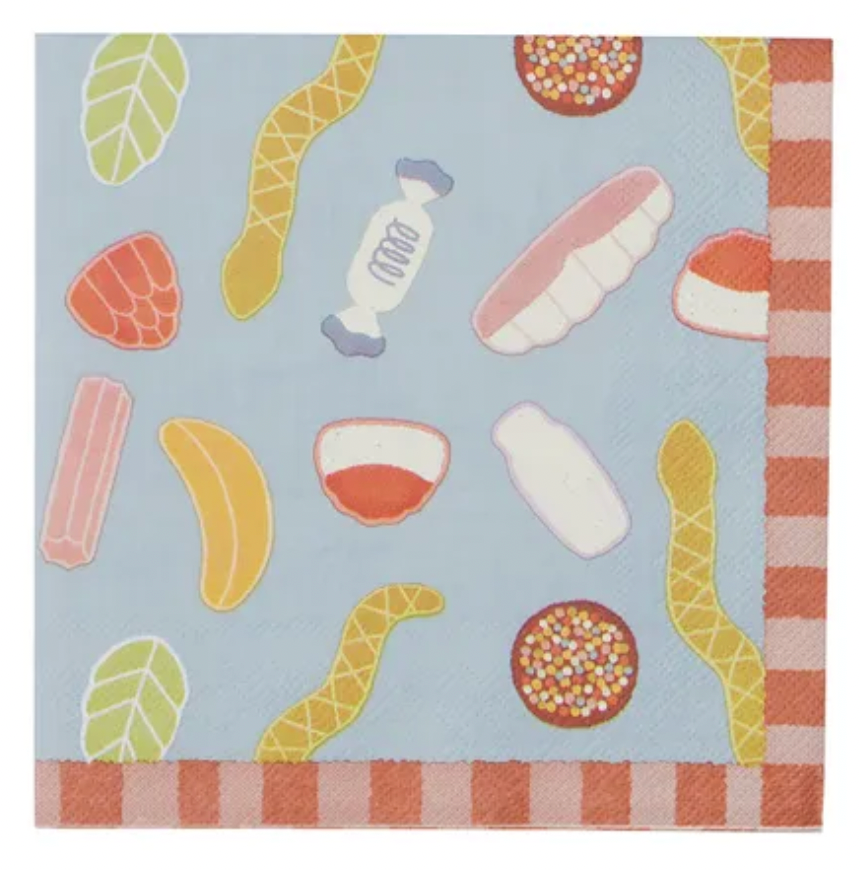 Mixed Lollies 20pk Napkin