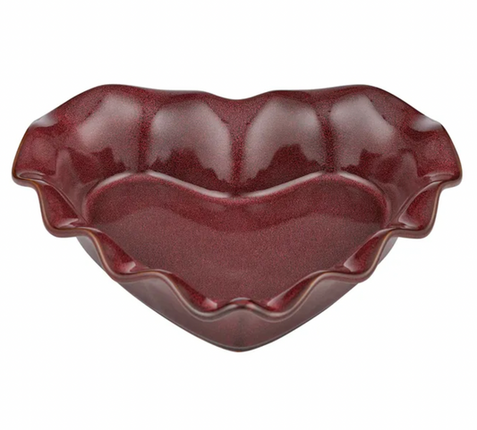 Amore Ceramic Baker - Burgundy