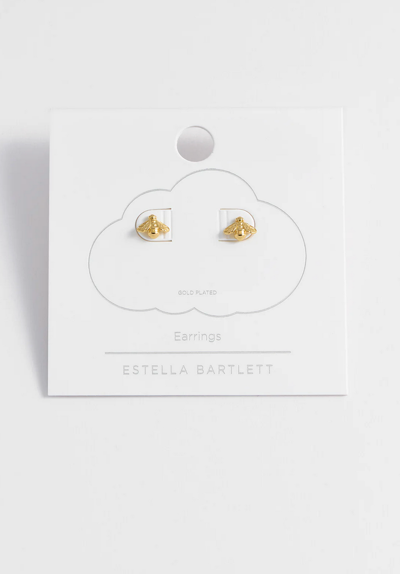 Bee Studs - Gold