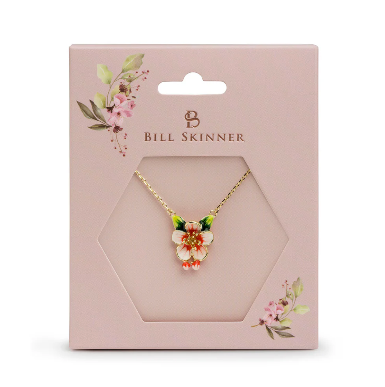 Apple Blossom Pendant Necklace