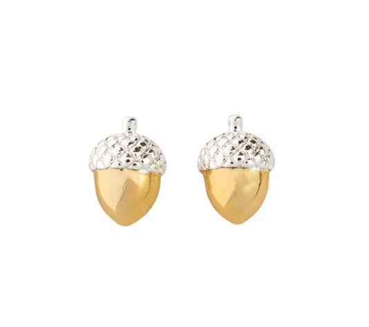 Acorn Stud Earrings