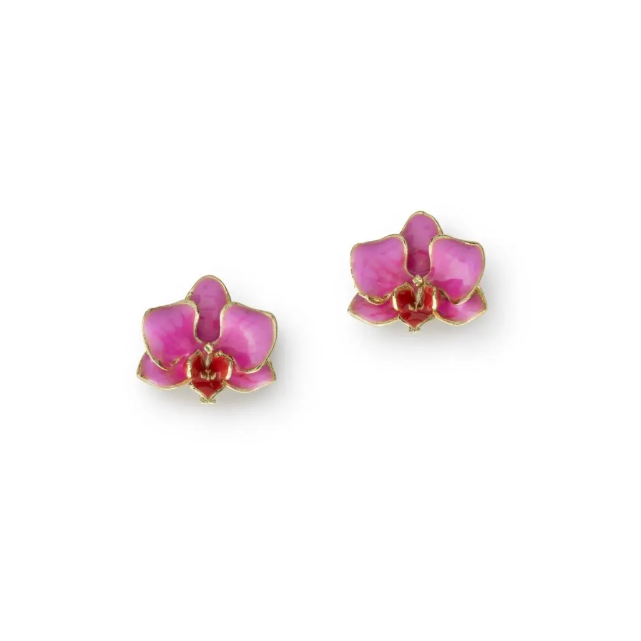 Orchid Stud Earrings