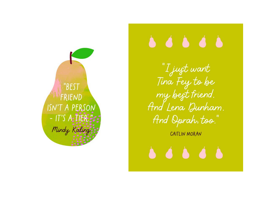 We Make A Great Pear - A Little Book of Friendship