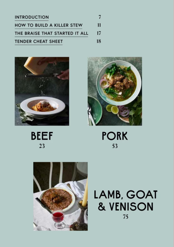 Tender Cookbook by Lucy Tweed