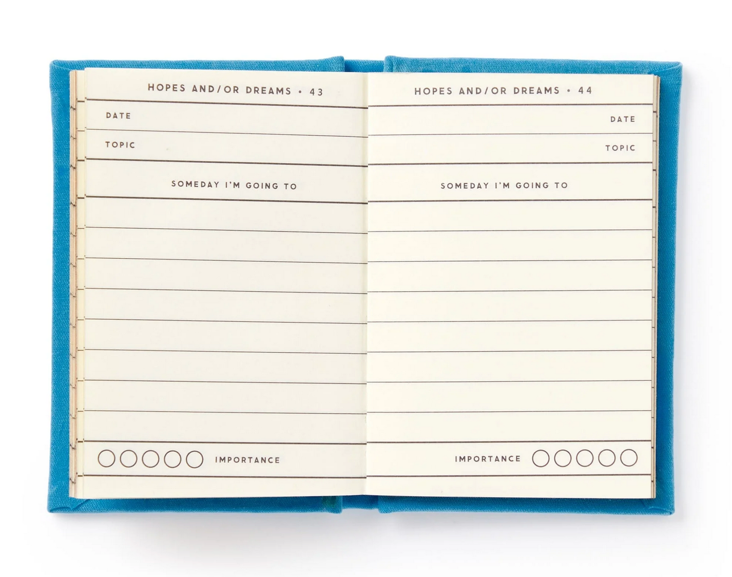 Tiny Hopes & Dreams Tiny Diary