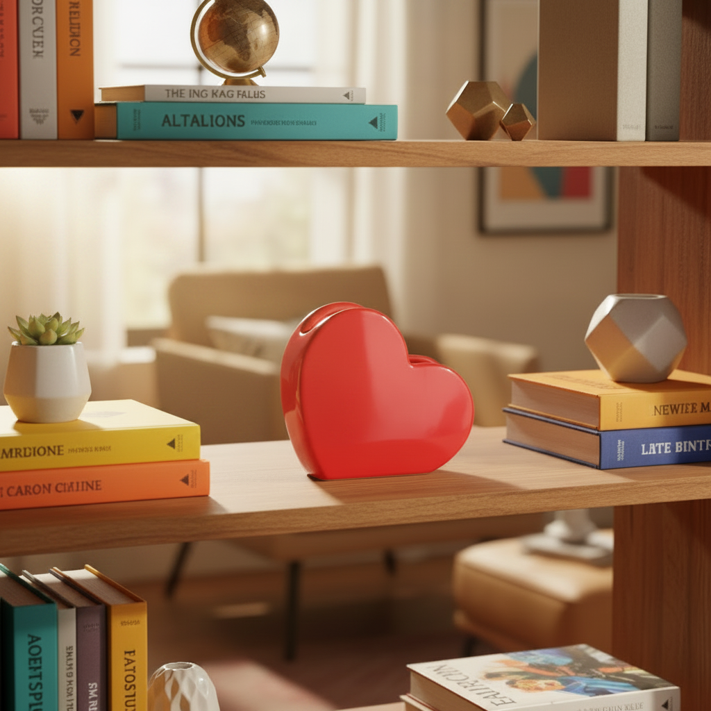 Sweetheart Vase Red