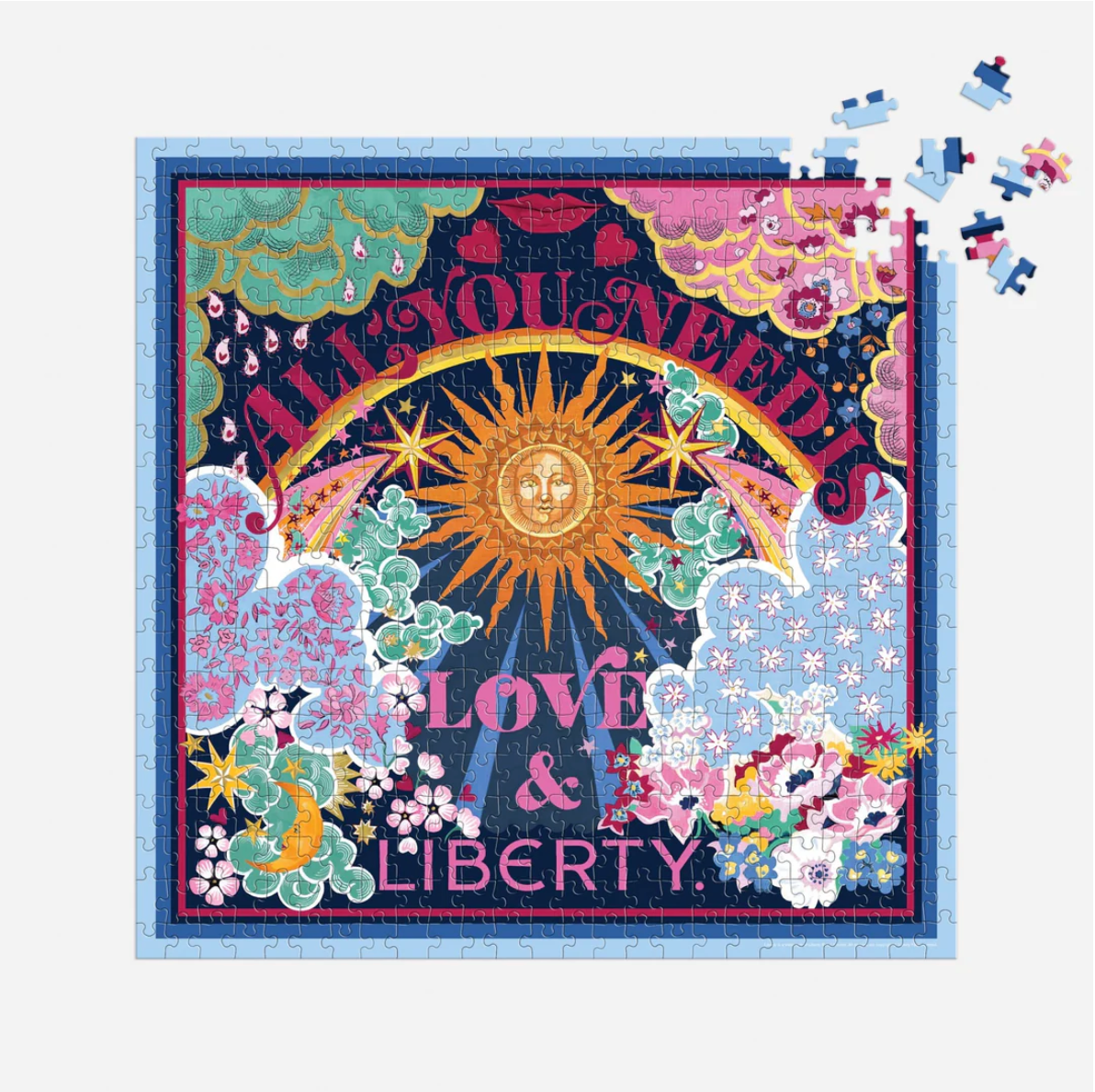 Liberty 'All You Need All You Need is Love and Liberty' Book Puzzle