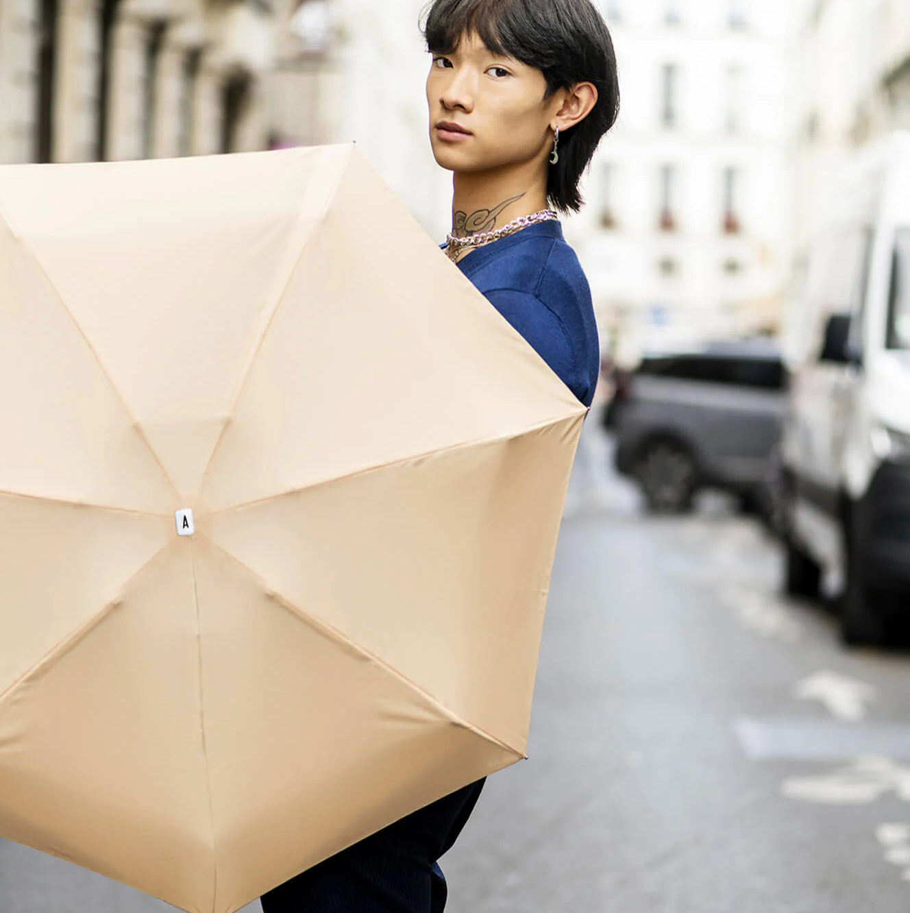 Micro Umbrella Beige Camille