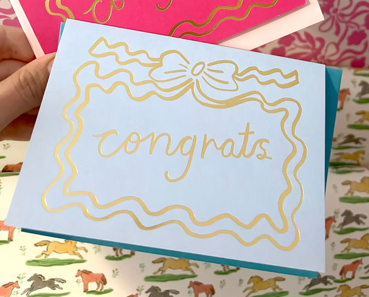 Congrats Greeting Card