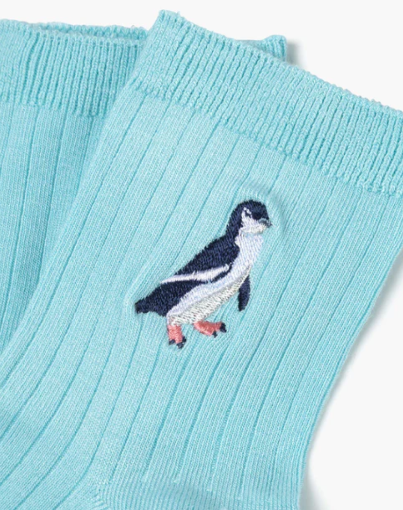 Womens Quarter Crew Penquin Socks