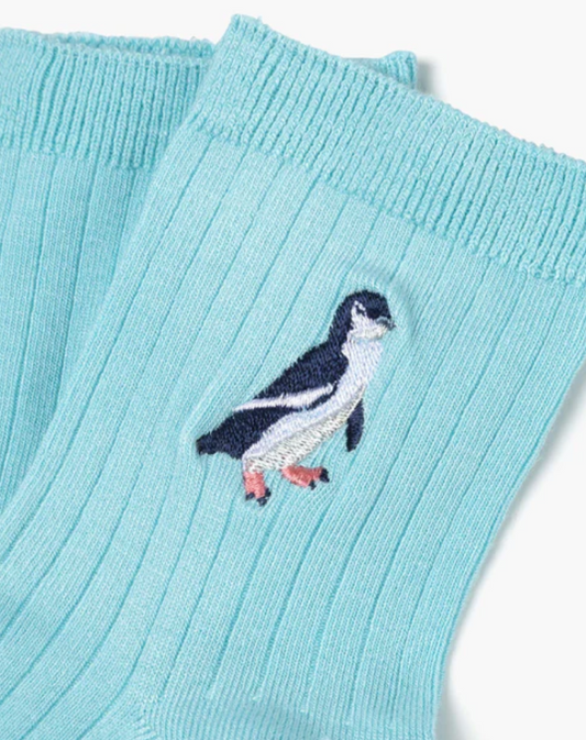 Womens Quarter Crew Penquin Socks