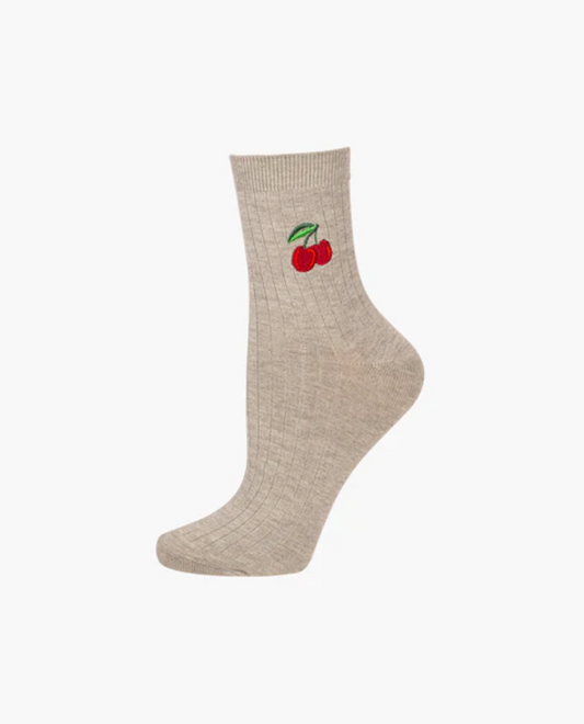 Womens Quarter Crew Frenchy Socks