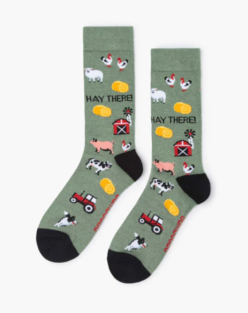 Mens Hey There Bamboo Sock