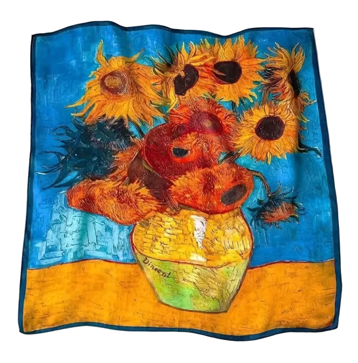 Silk Scarf Vincent's Sunflowers