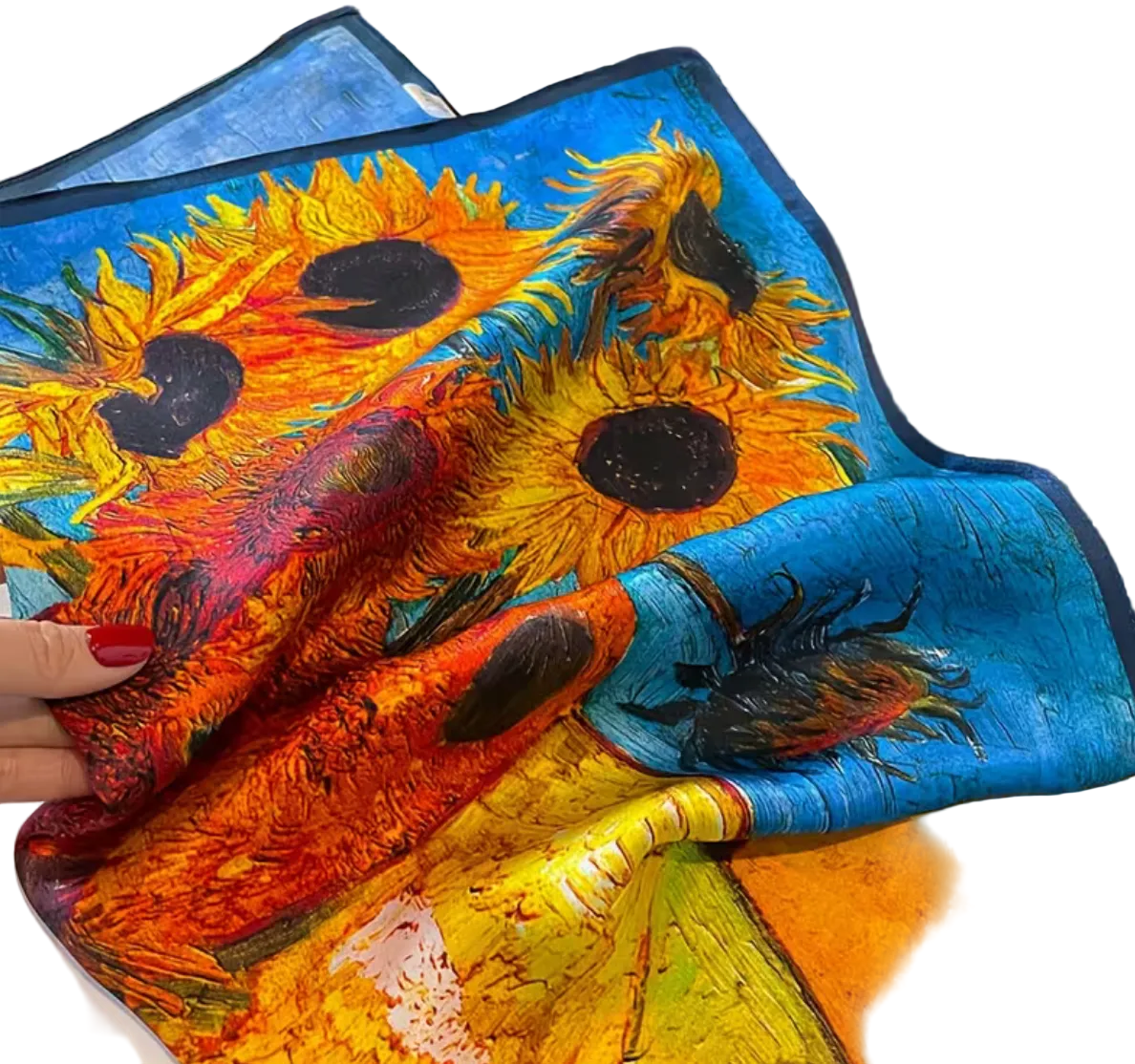 Silk Scarf Vincent's Sunflowers