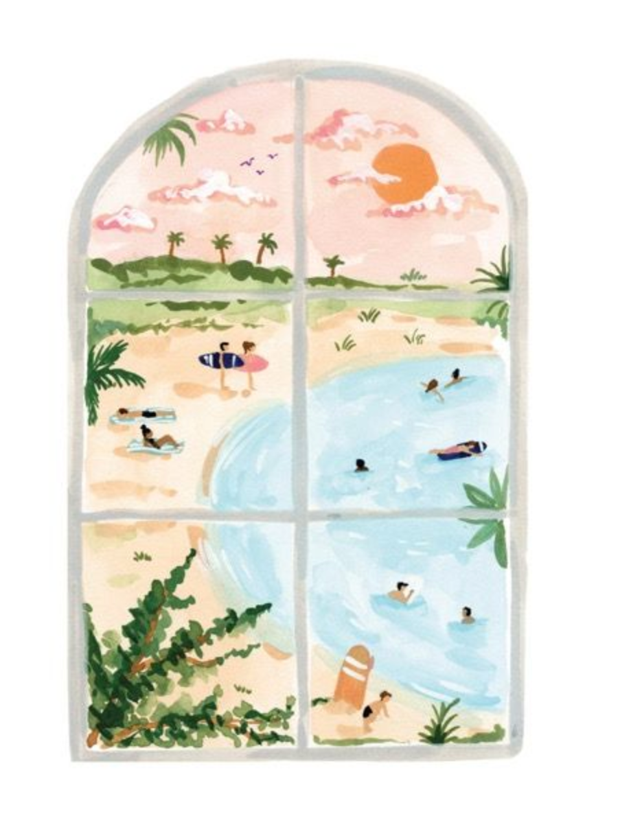 Coastal Window by Sabina Fenn