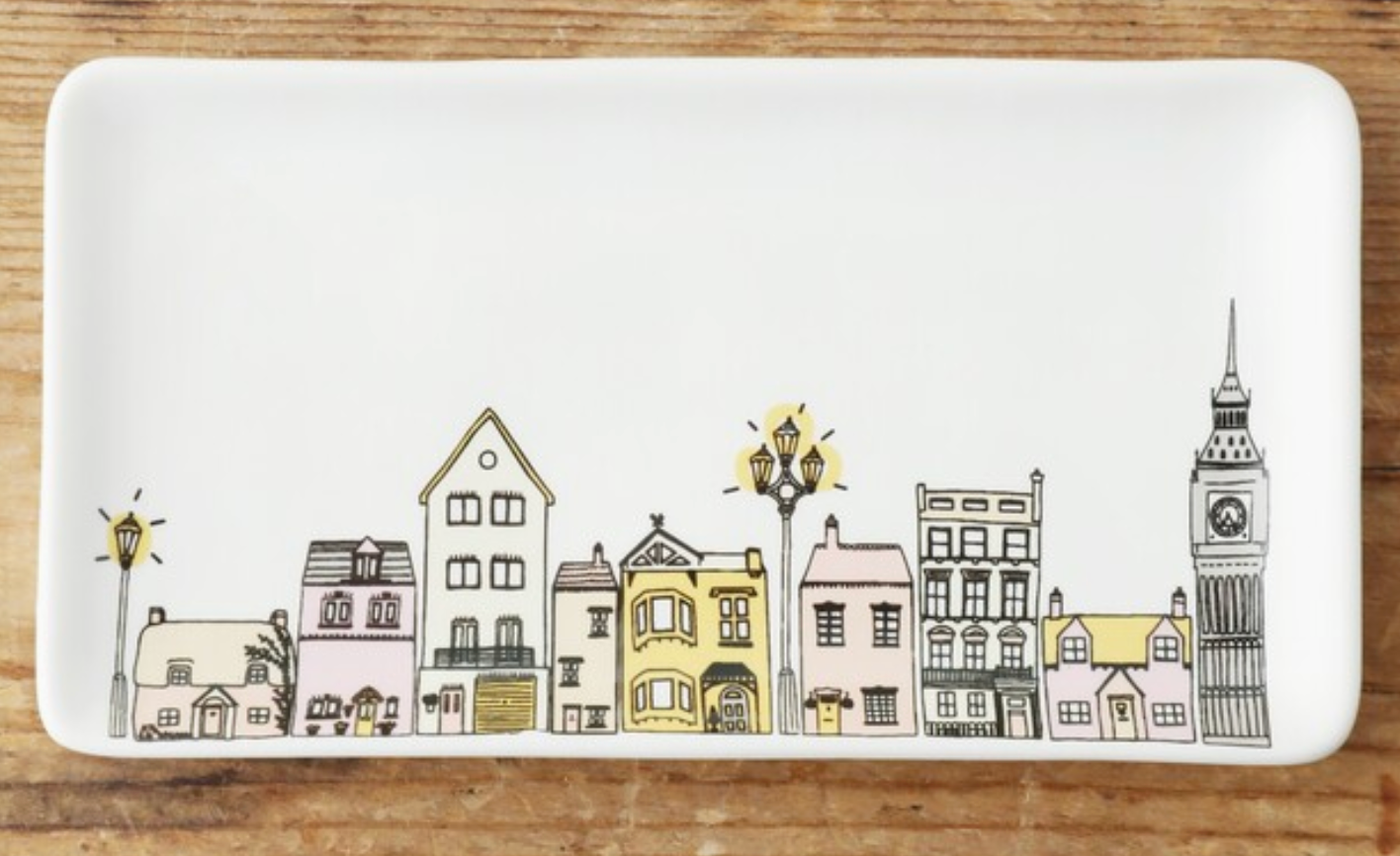 Long Townhouse Trinket Dish