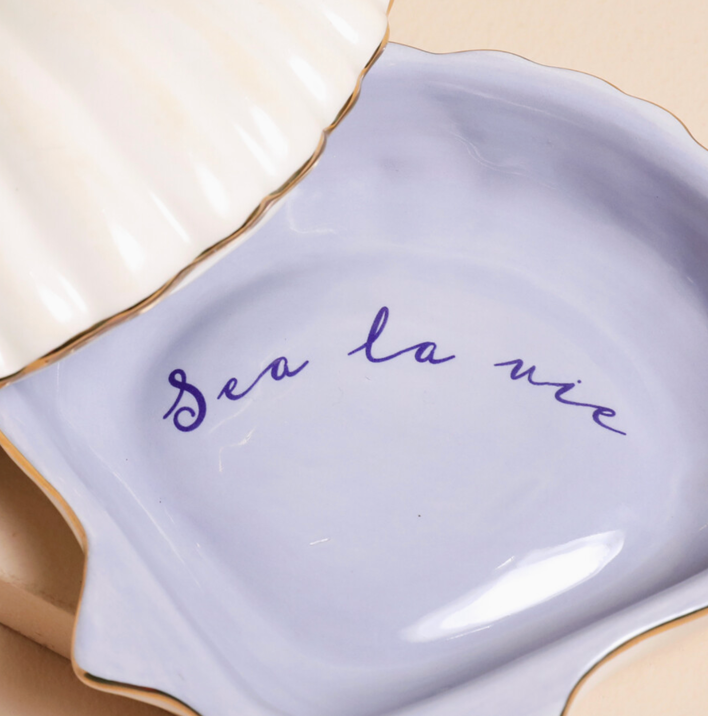 Sea La Vie Lidded Trinket Dish