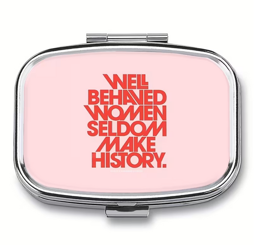 Women Who Make History Pill Box